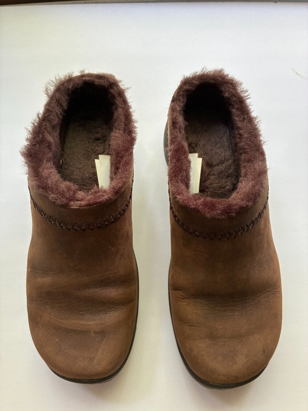 Merrell Encore Ice 4 brown leather slip on shoe, women's size 8